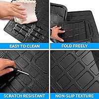 Vista 6 de Bomely Alfombra de Carga Compatible con Chevrolet Equinox y GMC Terrain 2018-2024 Alfombra de Maletero TPE Para Todo Clima Protector de Cubierta