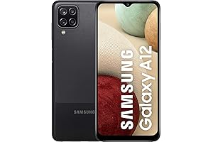 Samsung Galaxy A12 Cellular Phone | 32 GB Storage, Impressive Quad Camera,...