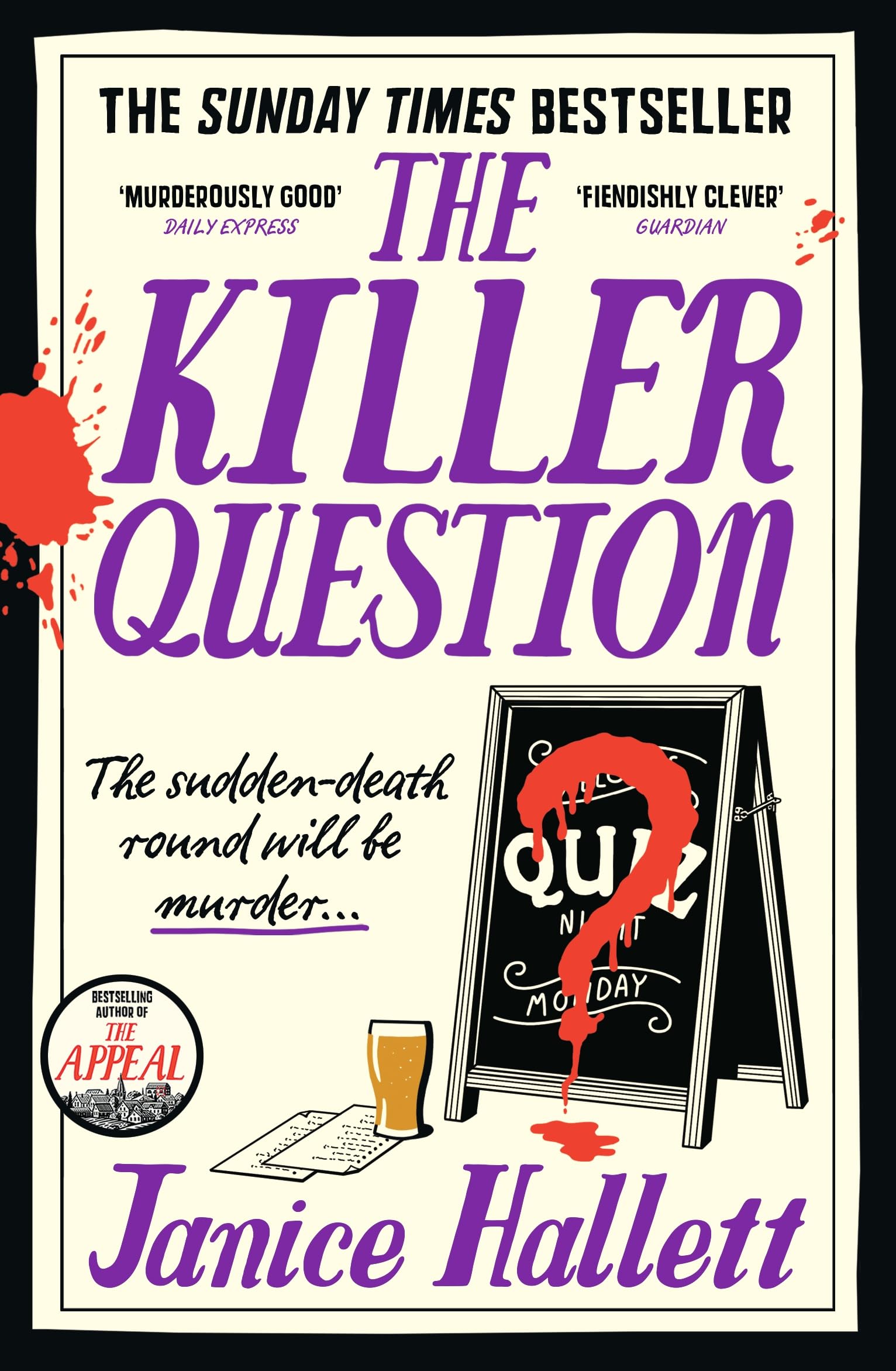 The Killer Question by Janice Hallett Paperback
