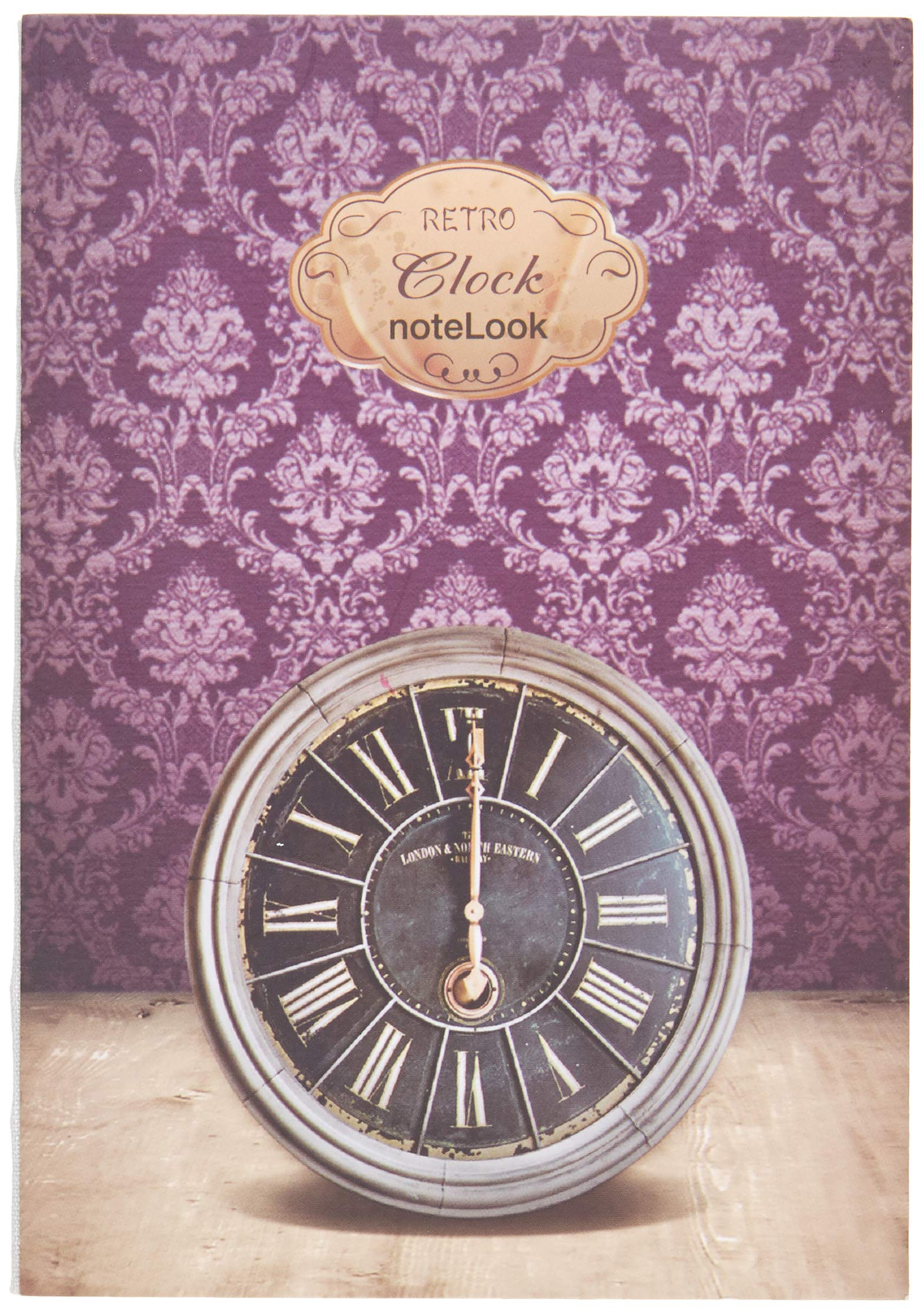 Notelook Scrikss Retro Clock Multi Defter