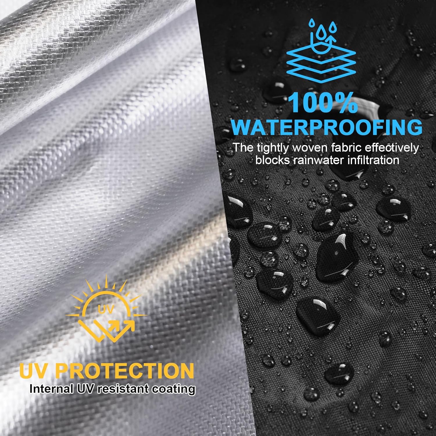Mini Bike Cover, Mini Bike Cover Waterproof Outdoor for Coleman CT100U CC100X B100 Baja Doodle Bug DB30 Motovox MBX10 MBX11 GMB100 Mini Bike Parts with Windproof Buckles (S)