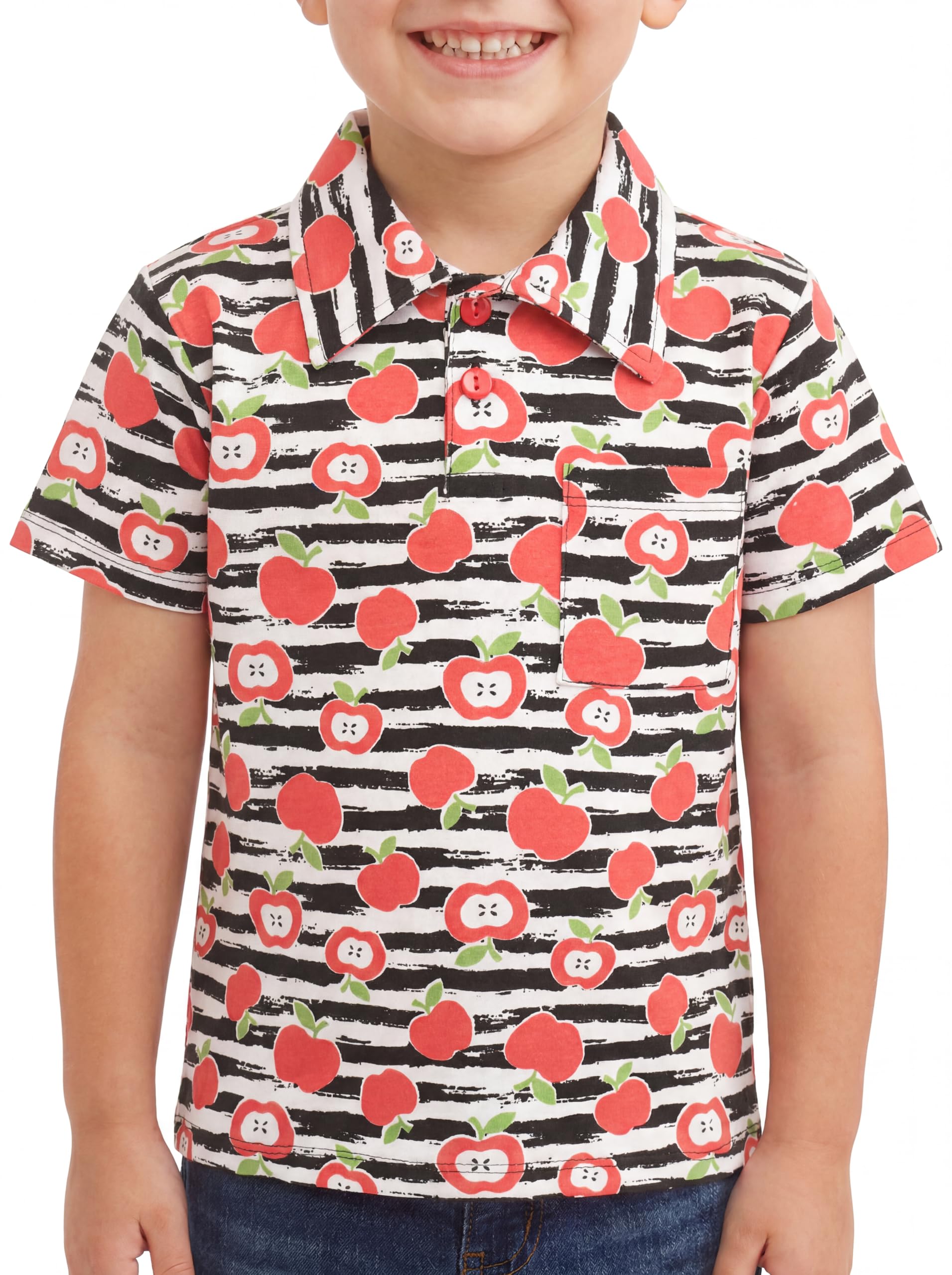 Unique Baby Moisture Wicking Kids Polo Shirts for Toddler Boys Polo Shirt