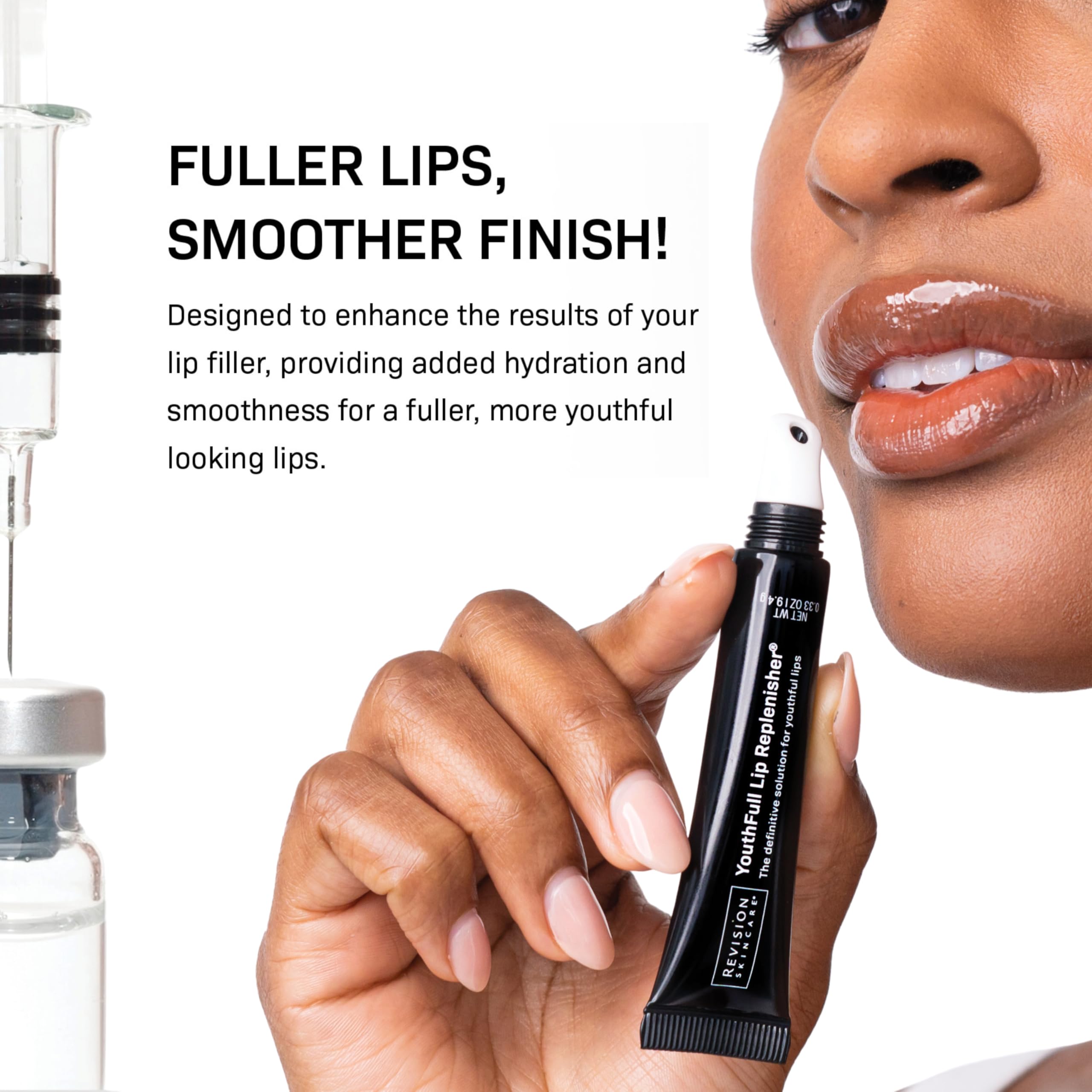 Revision Skincare Injection Perfection Regimen, Enhances Neurotoxin & Filler Results, Reduces Fine Lines & Wrinkles, Boosts Skin Firmness & Radiance, Hydrates Lips, 3-Step Anti-Aging Treatment
