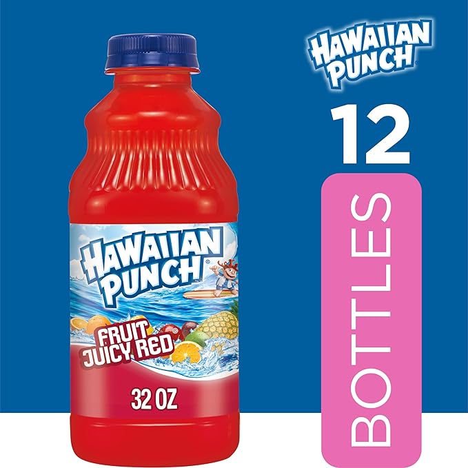 Hawaiian Punch Fruit Juicy Red, 32oz, 12 Bottles
$10.20 [$9.00] when you clip the 10% off coupon and check out with Subscribe & Save.
Walmart sells one bottle for $1.00
This Amazon deal = one for 88¢ [75¢]
CLICK HERE