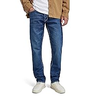 G-STAR Mosa Straight Jeans Uomo, Blu (Faded Atlantic Ocean D23692)