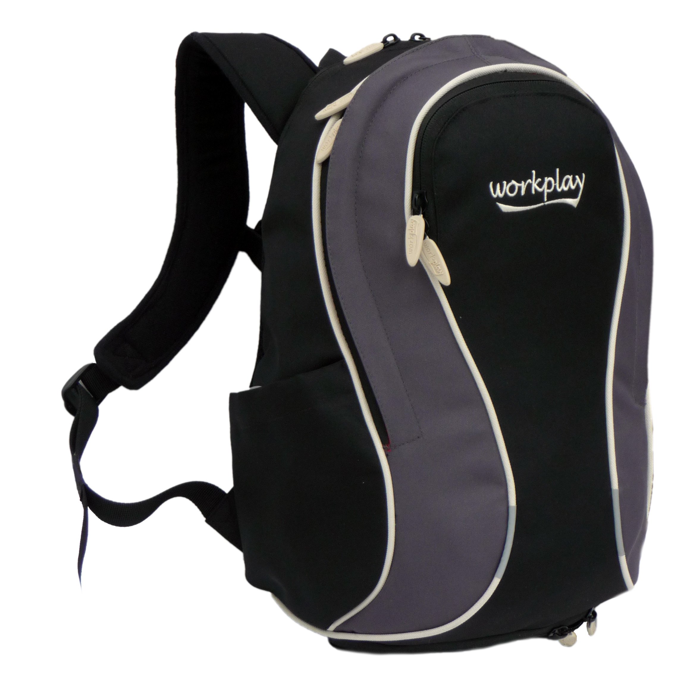 Women's Gymwise II Gym and Commuter Backpack Black/Grey