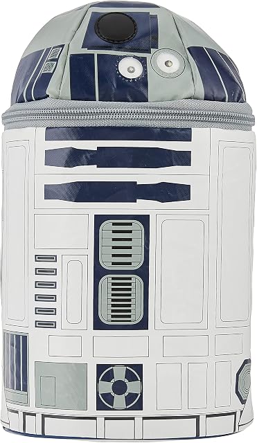 Thermos K41215006S Novelty Kids Lunch Box with Lights and Sound, Star Wars R2-D2, Fabric, R2d2