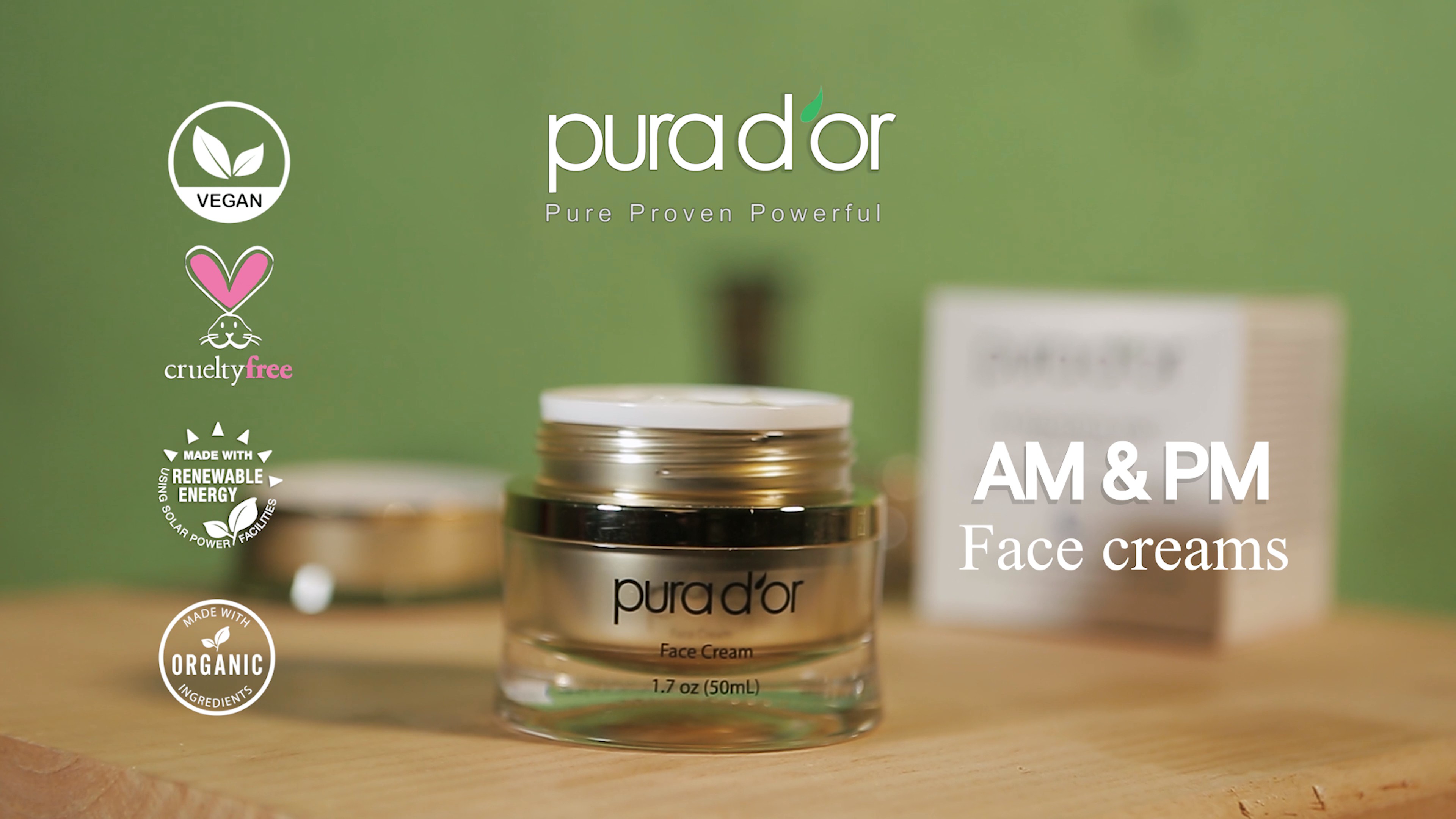 Amazon.com: PURA D'OR 1.7 Oz Radiant Glow AM Face Cream