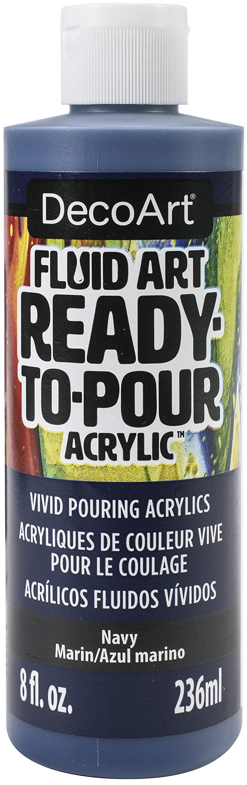 Deco Art FLUID ART NAVY, us:one size