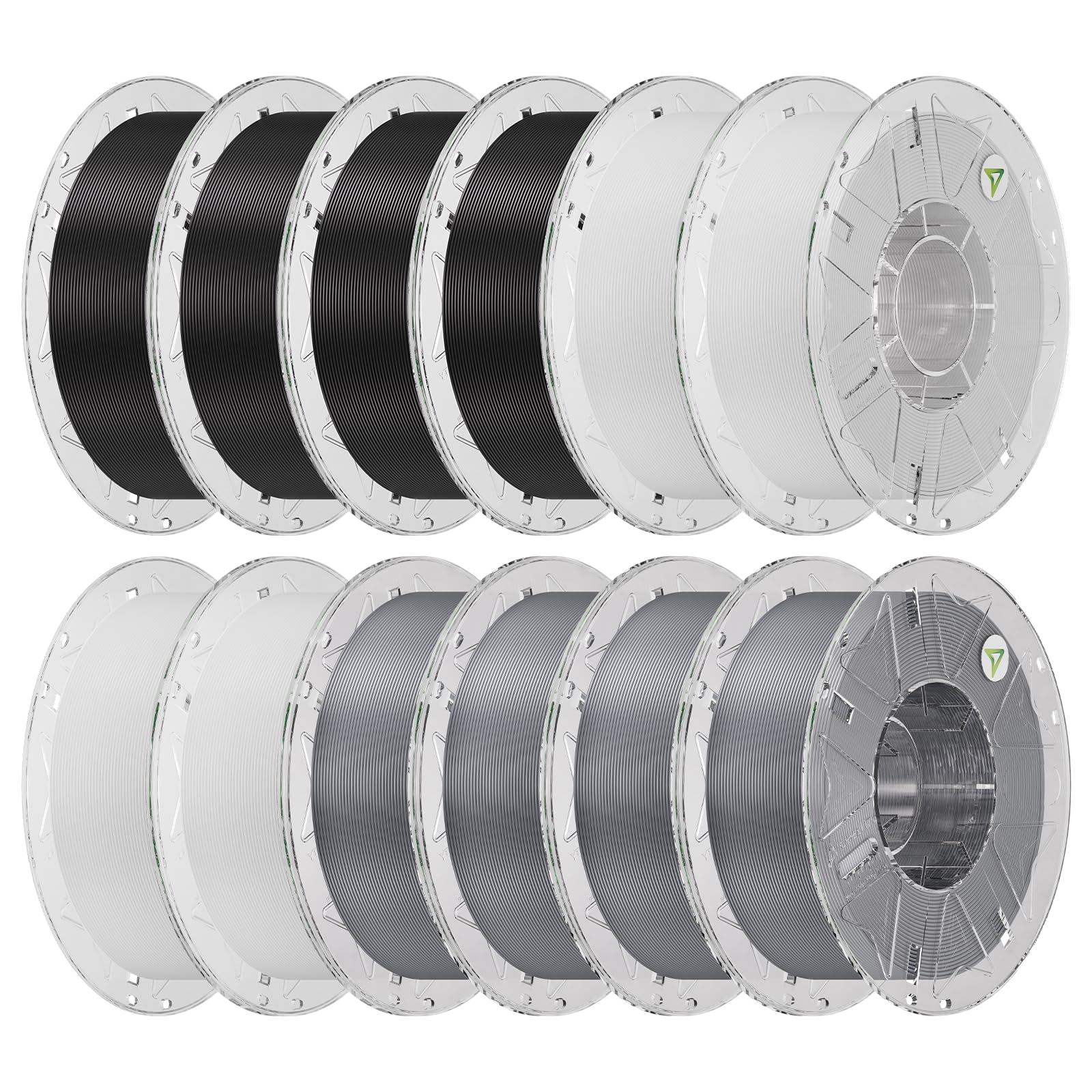 Creality Hyper RFID PLA Filament 1.75mm12KG, Multicolor, 12-Pack