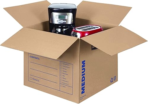 Miniatura 3 de Bankers Box SmoothMove cajas de cartón básicas para mudanza M