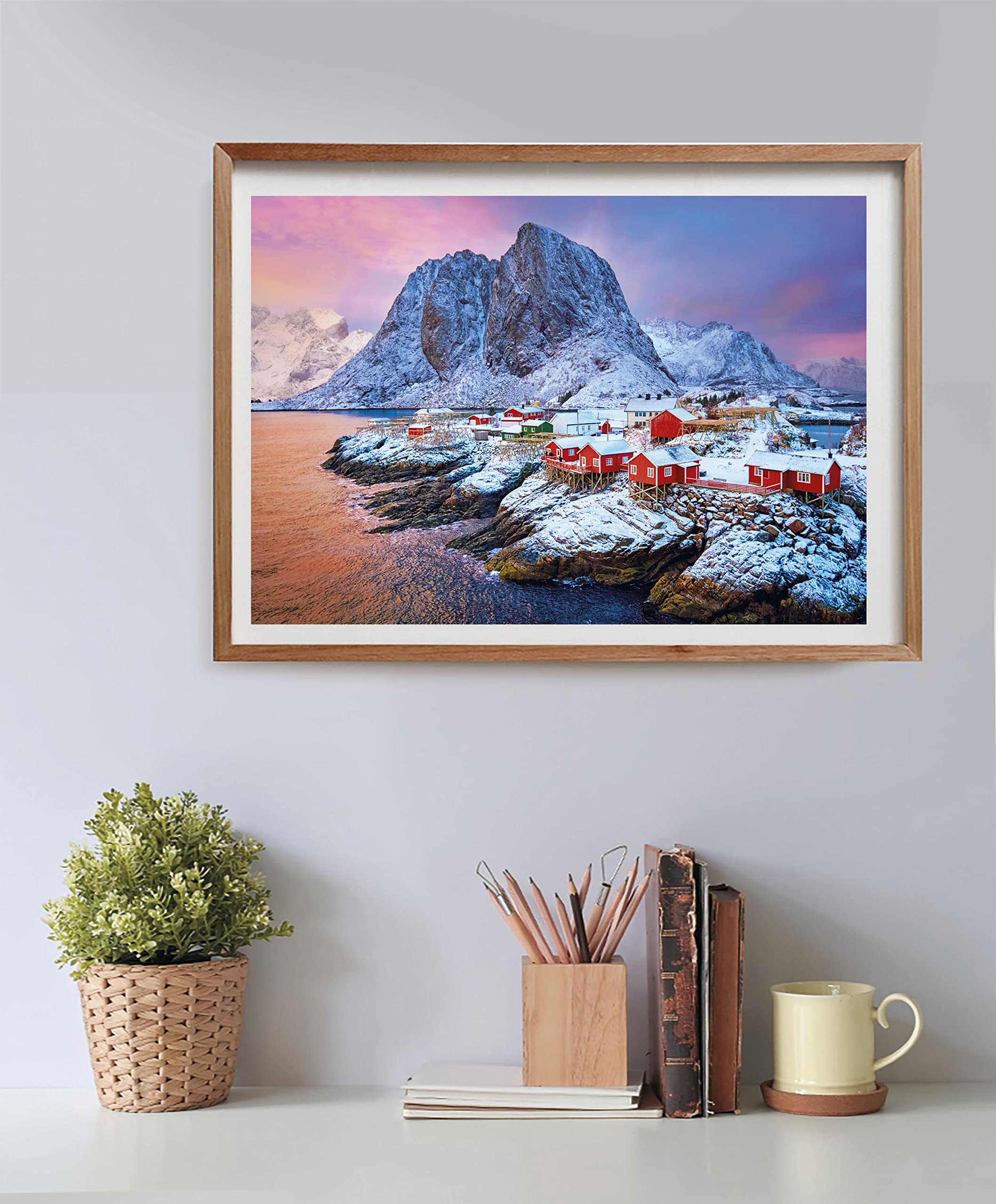 Puzzle Clementoni Collection 500 Pezzi - Strasbourg Old Town - Panorama Città, 49x36 Cm, Made In Italy, Materiali Riciclati