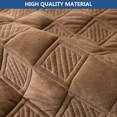 Miniatura 3 de Eismodra Fundas de sofá modular, funda de sofá en forma de L, protector de muebles para perros, gatos, mascotas, diván de 3 cojines, sofá biplaza,