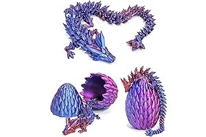 Lifelike 3D Dragon Egg Surprise: Unveil a Treasured Creature Within