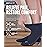 Diabetic Socks with Grips for Women and Men - 4 Pair | Black , White , Navy , Gray| Neuropathy Socks | Non Slip Socks for Elderly | Slipper Socks with Grippers | Diabetic Ankle Socks for Men