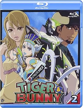 Amazon.co.jp: TIGER&BUNNY(タイガー&バニー) 2 [Blu-ray] : 平田広明