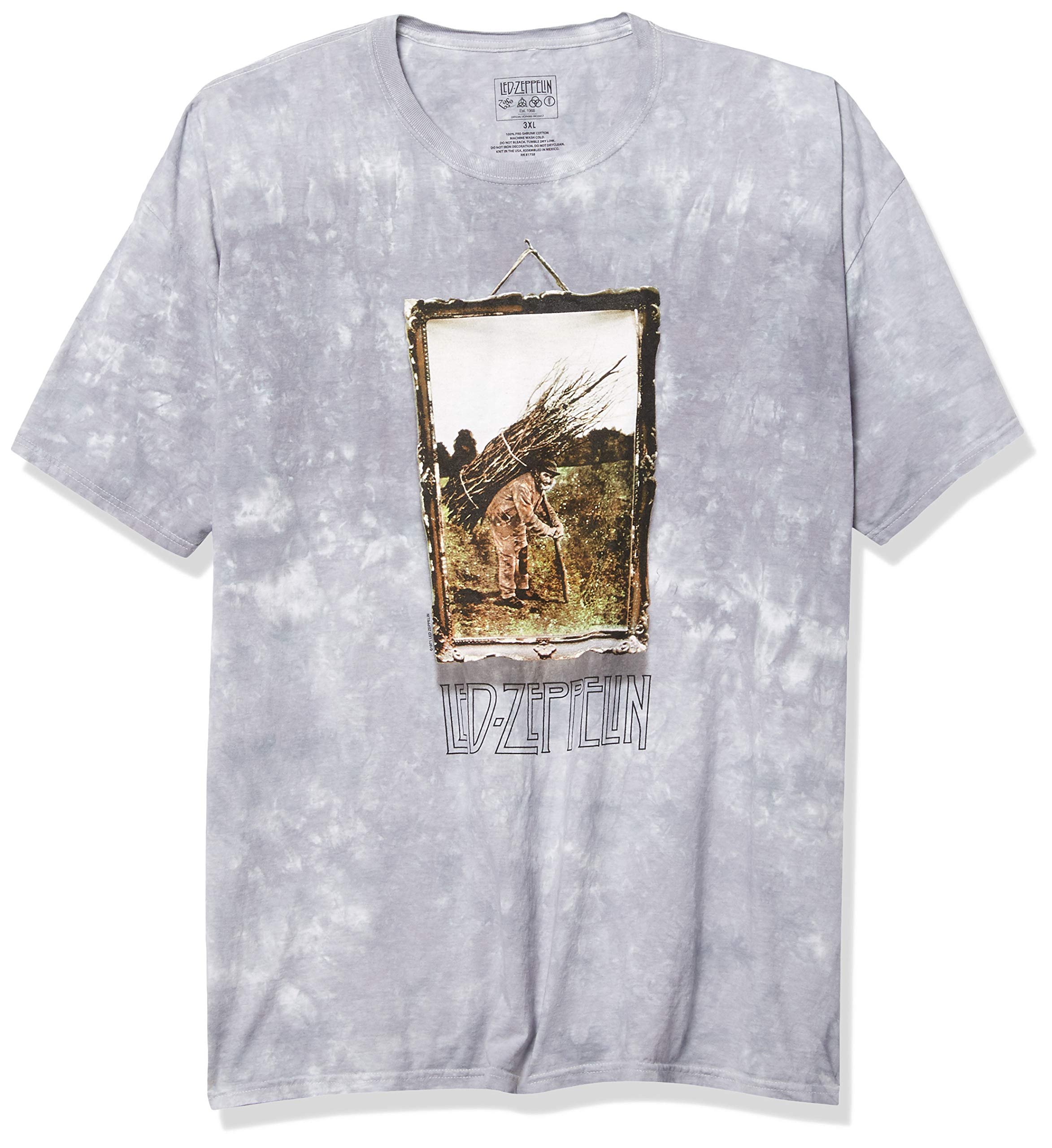 Unisex Led Zeppelin Man With Sticks Short Sleeve T-Shirt T-Shirt