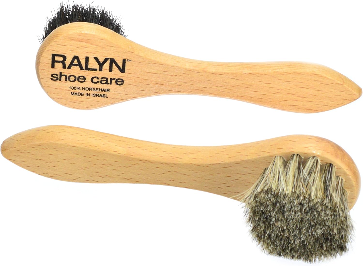 Ralyn Shoe Polish Dauber Applicator Set of 2 Horsehair