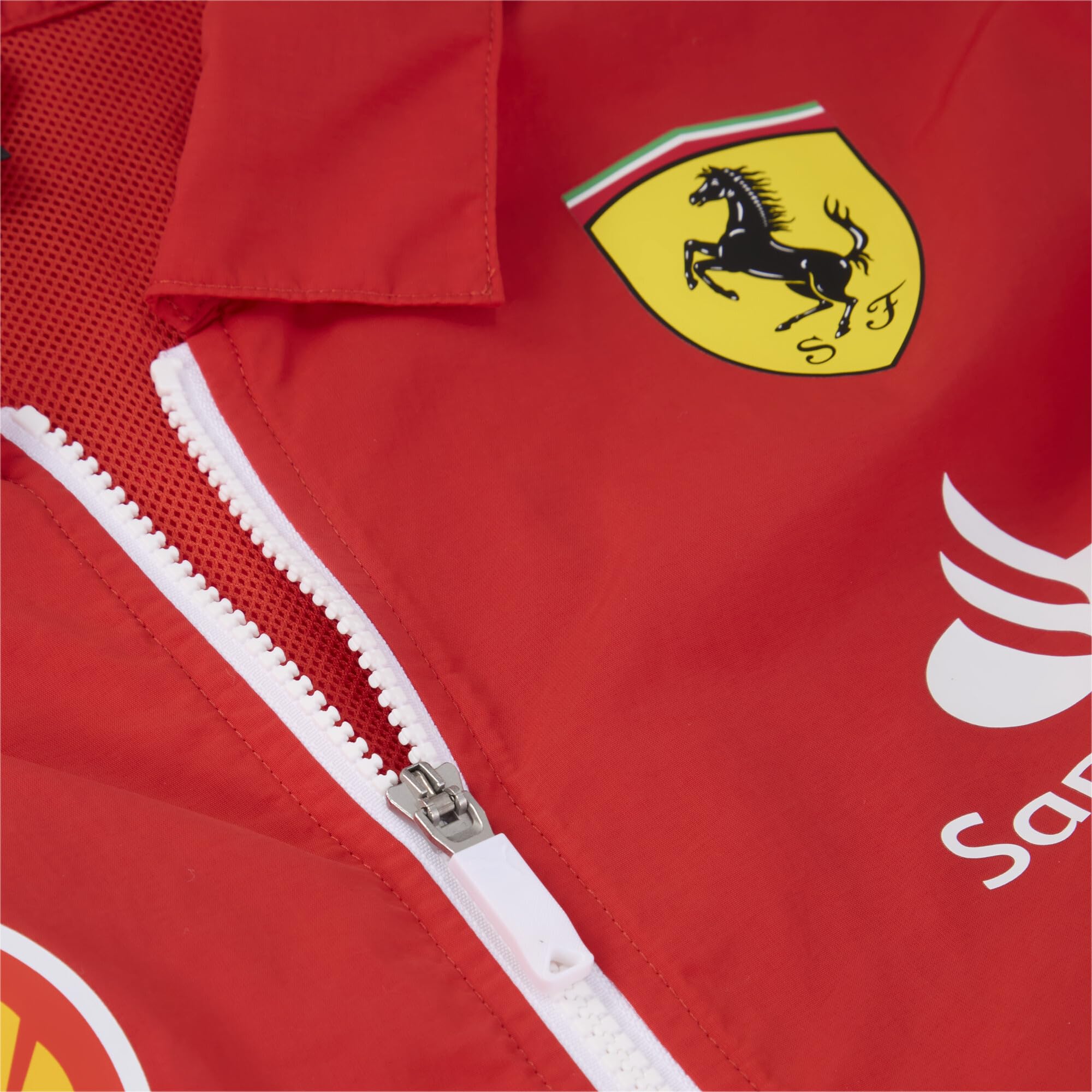 PUMA Scuderia Ferrari męska kurtka trenera drużynowego 2024