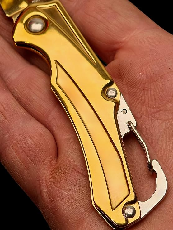 Alaska Mini Anahtarlık Çakı, SDR-1110A, 15,5 cm, Sarı