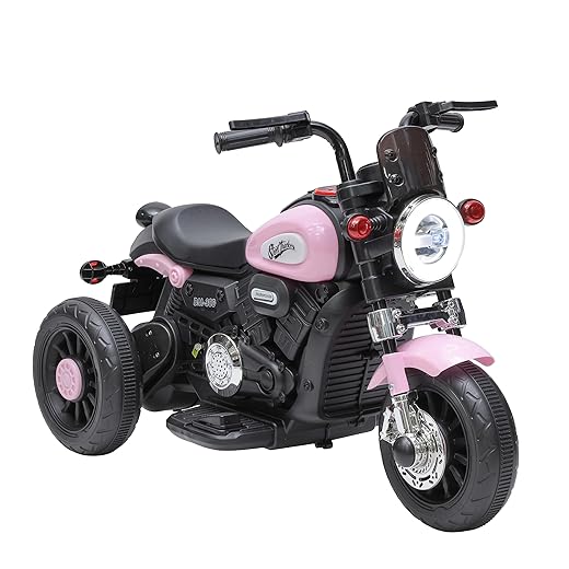 Zippy, Mini Moto Elétrica Halei Brinquedo Infantil 6V - Rosa