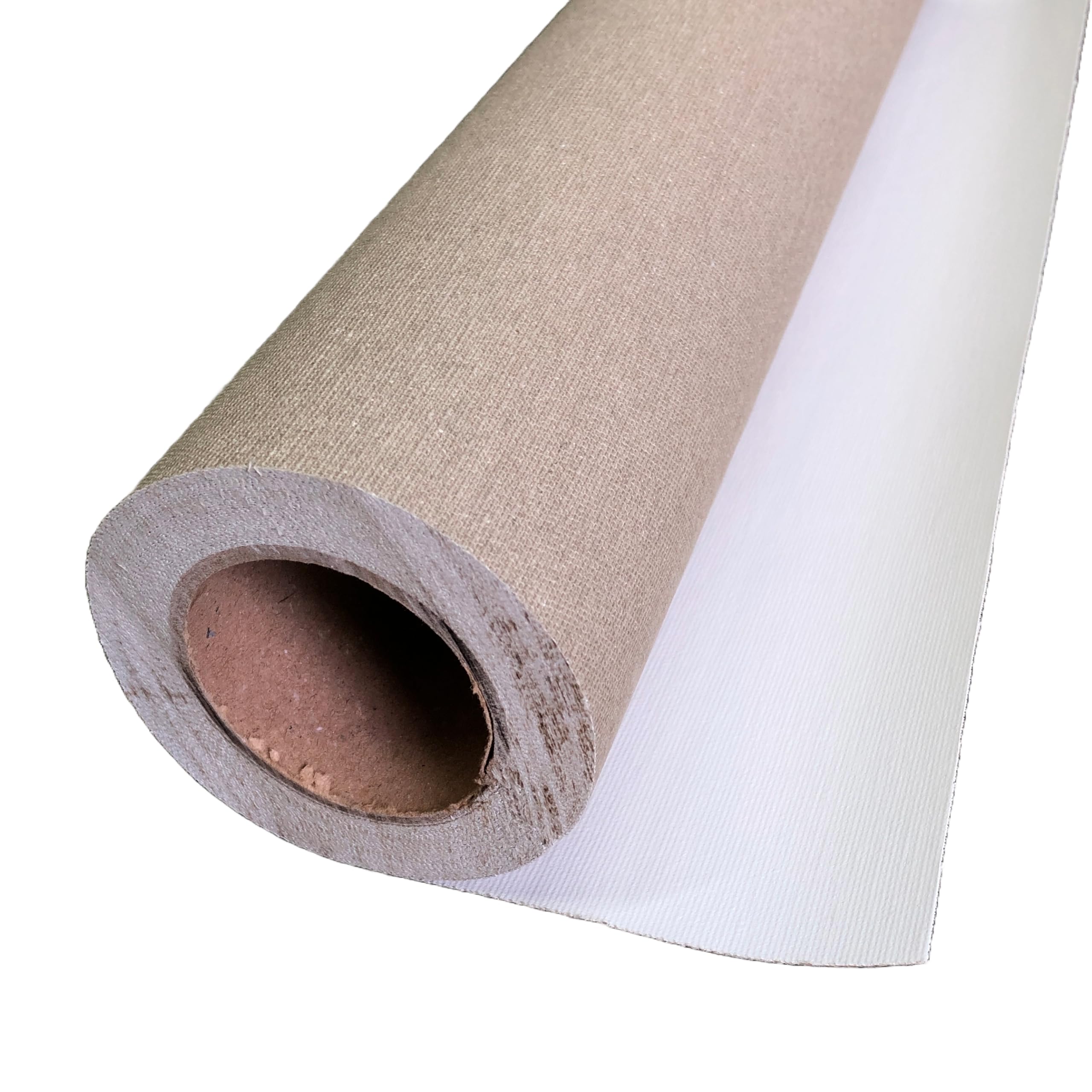 Leinwand auf Rolle Cotton Classic - 1,6 x 10 m | Maltuch aus Baumwoll-Mischgewebe - dreifach grundiert, mittlere Struktur, 330g/m² - Premium Kunstbedarf Made in Berlin