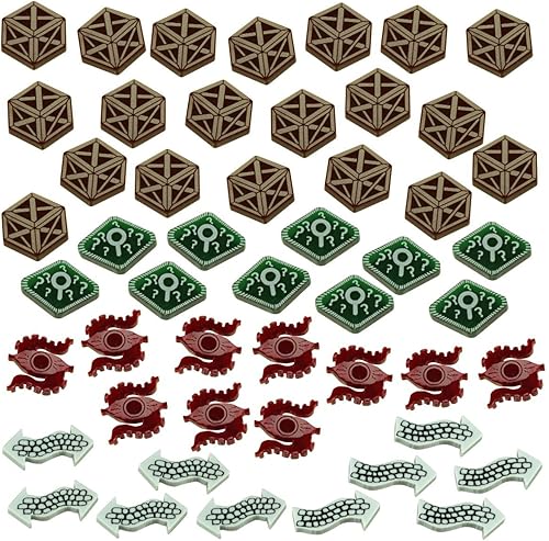 Horror Juego de cartas, de la Aventura Token Set (50)