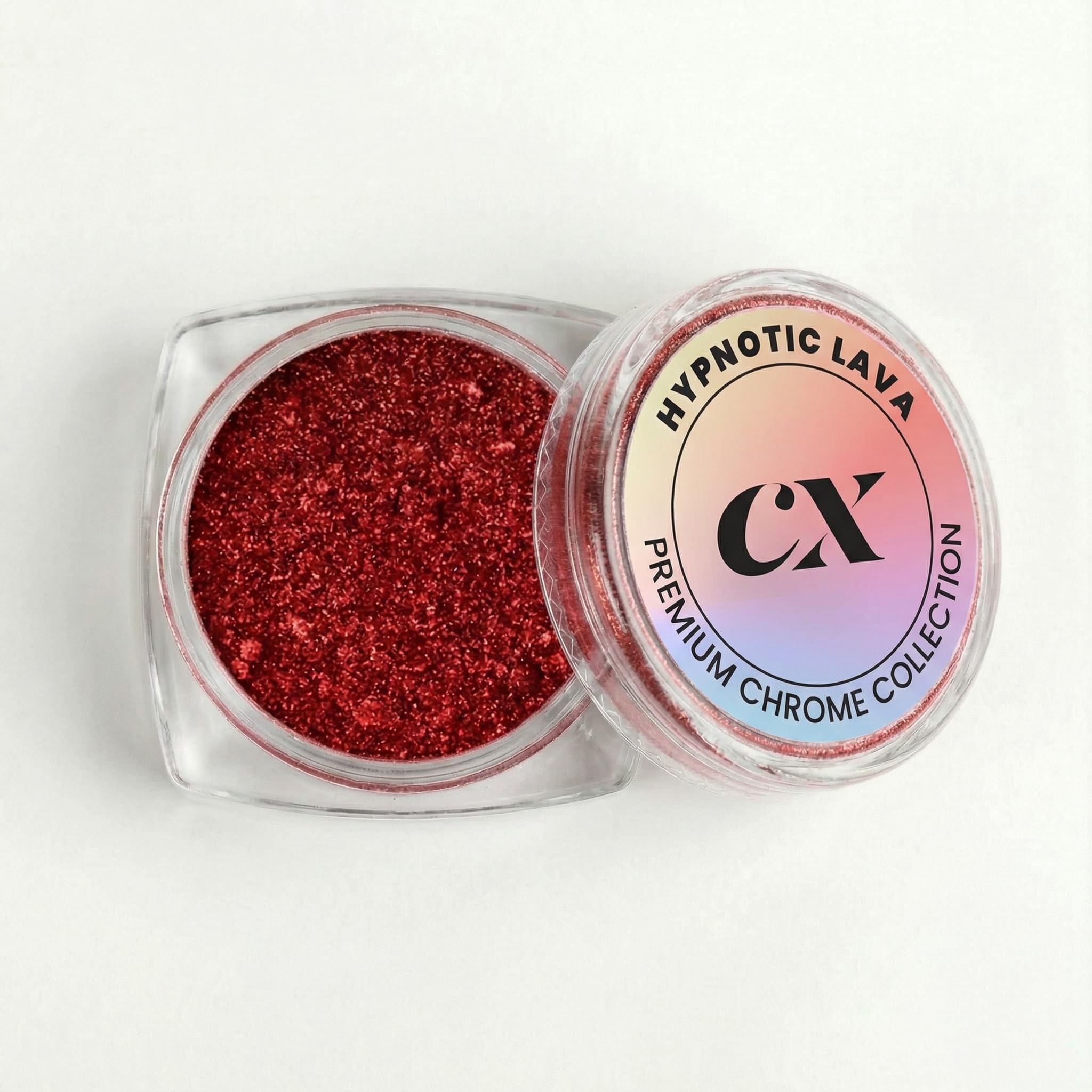 Calyx Hypnotic Lava Chrome Powder | Nail Art Powder | Mirror Shine Effect | Smooth Application | Metallic & Glazed Nail Finish-image-18