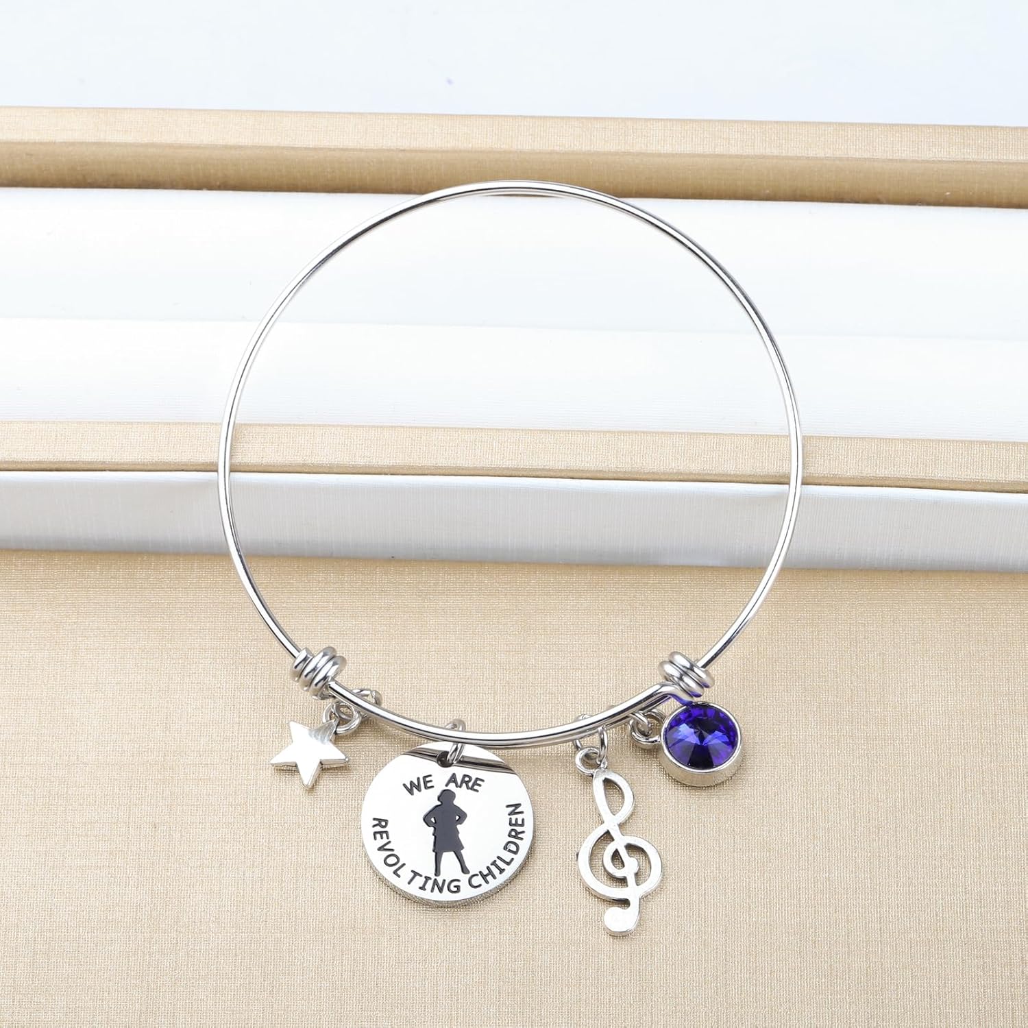 KEYCHIN Wormwood Musical Bracelet Miss Honey Musical Theatre Gifts We Are Revolting Jewelry Lavender Musical Gifts - Image 6
