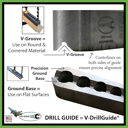 Miniatura 4 de Big Gator Tools, STD1000DGNP guía de broca