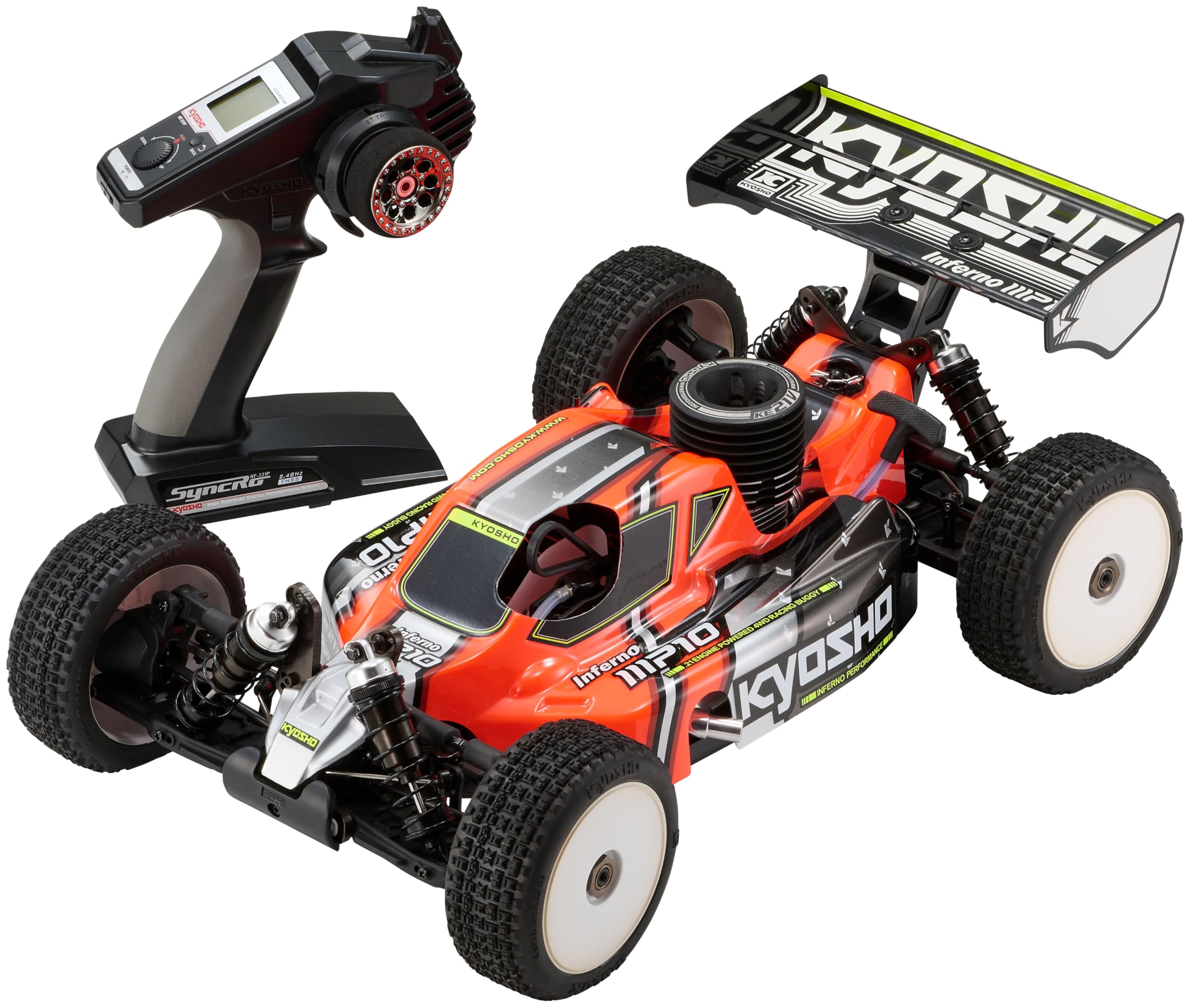 Amazon.co.jp: 京商 (Kyosho) 1/8 21エンジン 4WDレーシングバギー