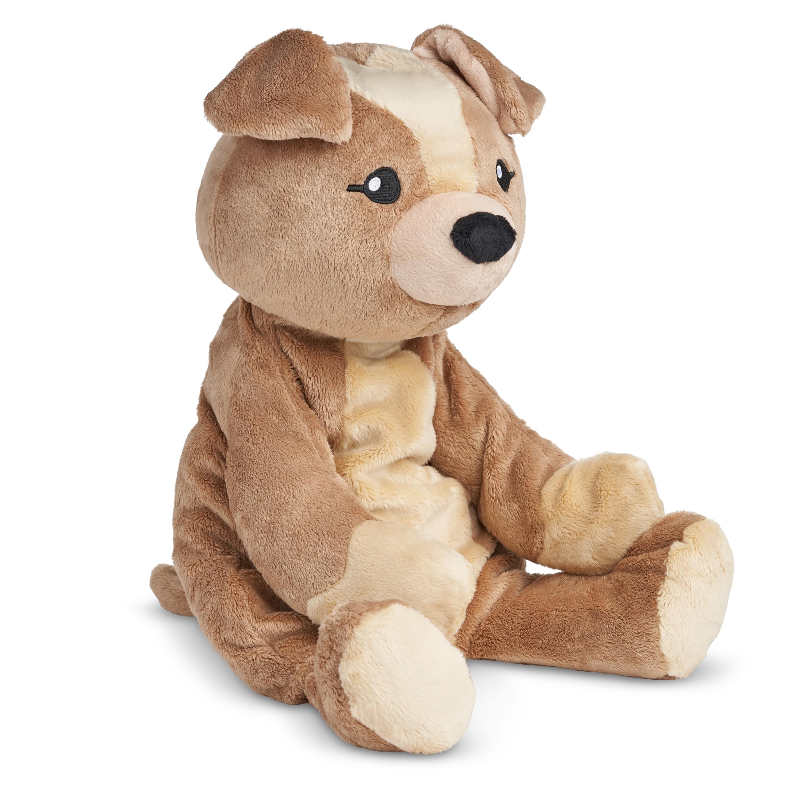 HUGIMALS Charlie The Puppy 4.5 lb Plush Stuffed Animal for Kids, Teens and Adults