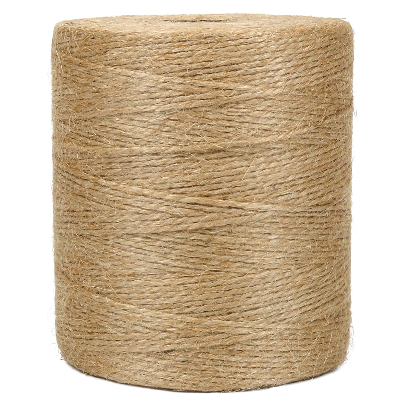 Vivifying 200m Jute-Schnur, Braun Juteschnur für Garten Bilder Pflanzen Basteln(Braun)