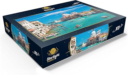 Miniatura 3 de MyPuzzle Grand Canal in The Sunshine of Summer in Venice Italy - Rompecabezas de 100 piezas prémium para adultos