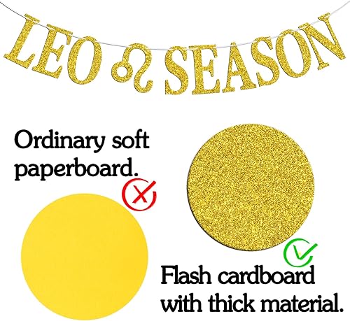 Miniatura 7 de Cartel de la temporada de Leo, cartel de Big Leo Energy, 12 Constelaciones Tema de Historia de Feliz Cumpleaños, Suministros de Decoración de Fiesta