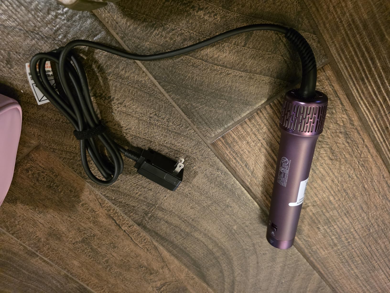 Mythsight StyleVibe 6-in-1 Air Styler, Hair Dryer & Blow Dryer Brush with Travel Case - Auto Wrap Curls (L/R), Fast Drying, Thermal Round Brush for Smooth Blowouts & Frizz-Free Volume, No Heat Damage