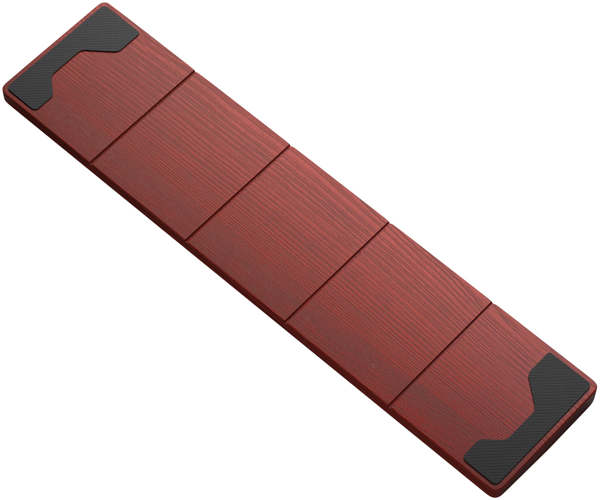 Glorious Houten Toetsenbord Polssteun (Volledige Grootte) - Wit Essenhout, Glad Oppervlak, Zweet- en Oliebestendig, Gemakkelijk Schoon te Maken, Antislip Basis, 430 x 100 x 19mm - Onyx