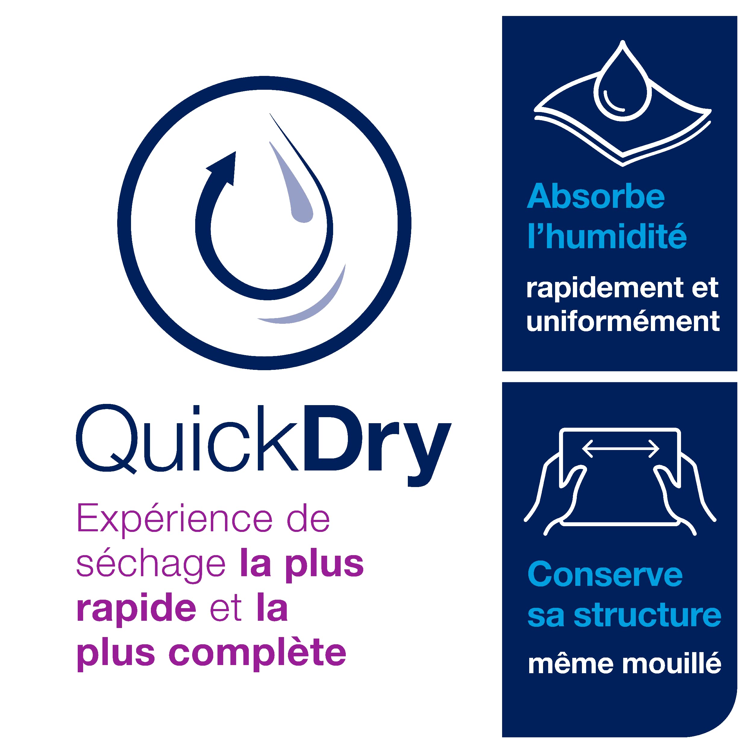 Tork Xpress Essuie-mains interfoliés blancs H2, extra-doux, 21 x 100 feuilles, 600297