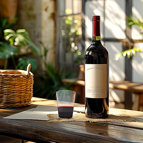 Miniatura 5 de Vasos de plástico transparente desechables para fiestas, 500 tazas, vasos de plástico duro de 10 onzas, vasos de boxeo para fiestas a granel, vasos