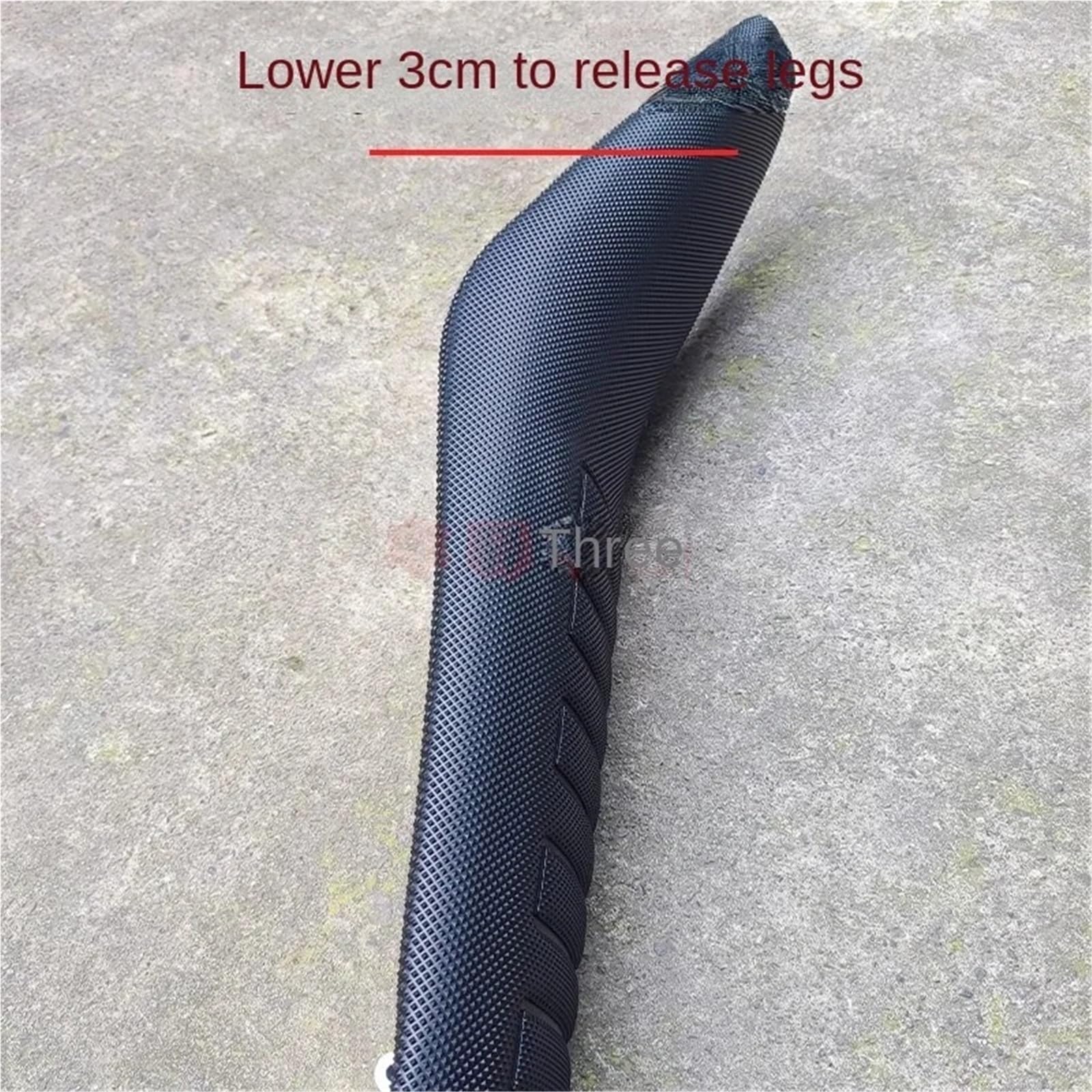 Siedzenia motocyklowe Ławka motocrossowa o 30 mm niższa od oryginalnej pasuje do KTM EXC EXCF SX SXF XC XCF XCW XCFW 125-500 2020 20212022 pokrowiec na siedzenie(Black)
