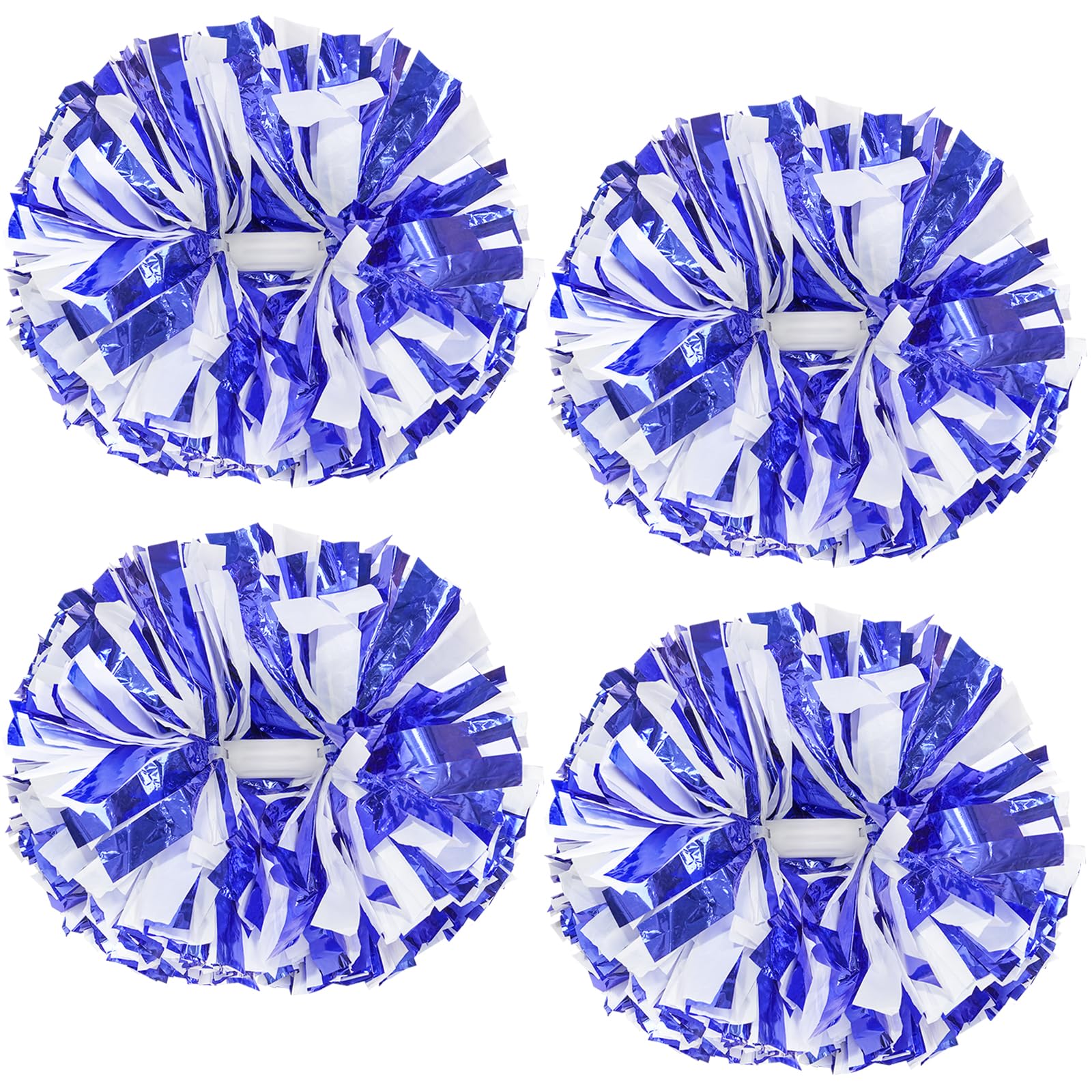ZONITOK 4 Pcs Upgraded 12 inch Cheerleading Pom Poms