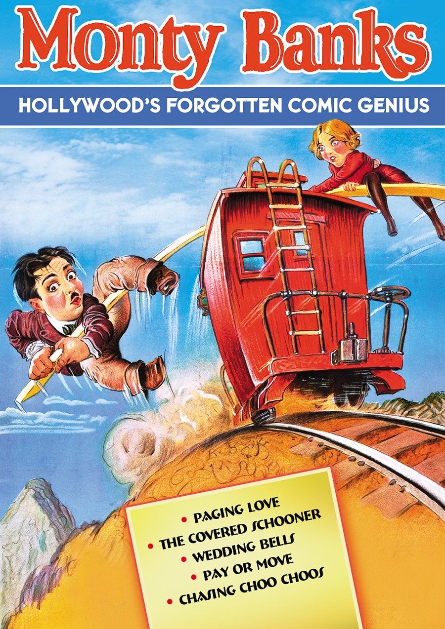 Monty Banks Hollywoods Forgotten Comic Genius DVD del cine mudo americano importado de USA