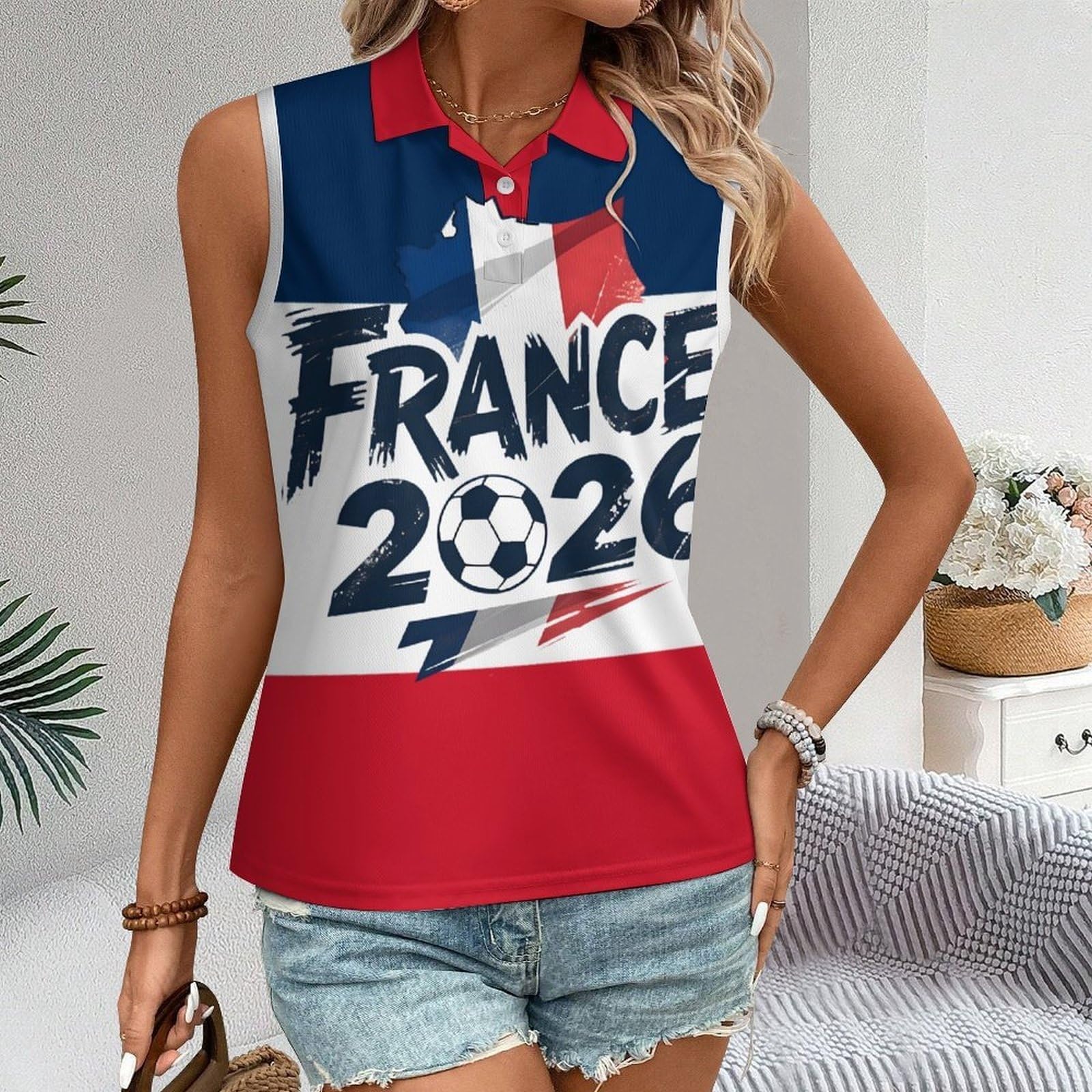 T-Shirt Hommes Coupe du Monde 2026 France Col Rond Imprimé Football Fan T Shirt Manches Courtes Décontracté Plusieurs Modéle Disponible Foot Supporter Ventilateurs Encourager Tee Shirts Sport