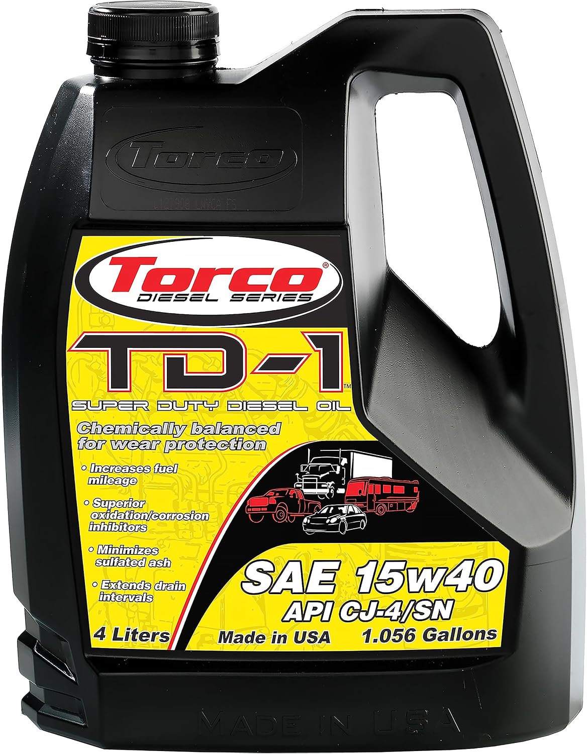 Torco TD-1 Super Diesel Oil 15W-40-1Liter