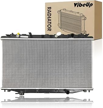 VibeUp 2990 Radiator Compatible with Honda Accord 2.4L L4 2012 | AT/MT AT | #Replaces OEM19010R40A51,19010R40A53