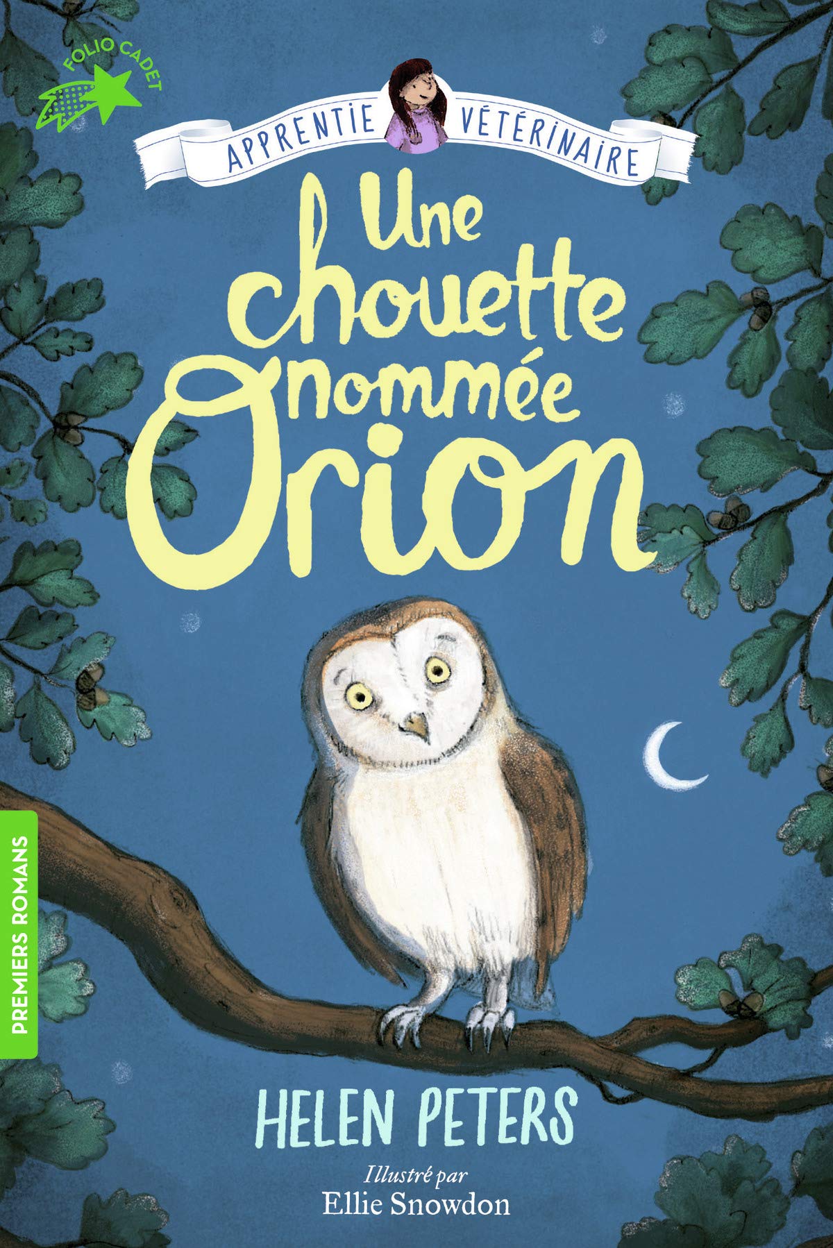 Jasmine, l'apprentie vétérinaire, 7 : Une chouette nommée Orion (Folio Cadet Premiers romans)