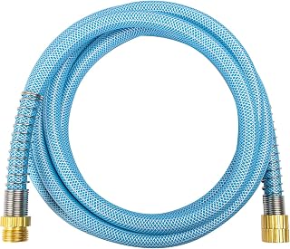 Fevone RV Water Hose 12 ft, 5/8" Drinking Water Hose for RV Camper and Marine, Drinking Water Safe