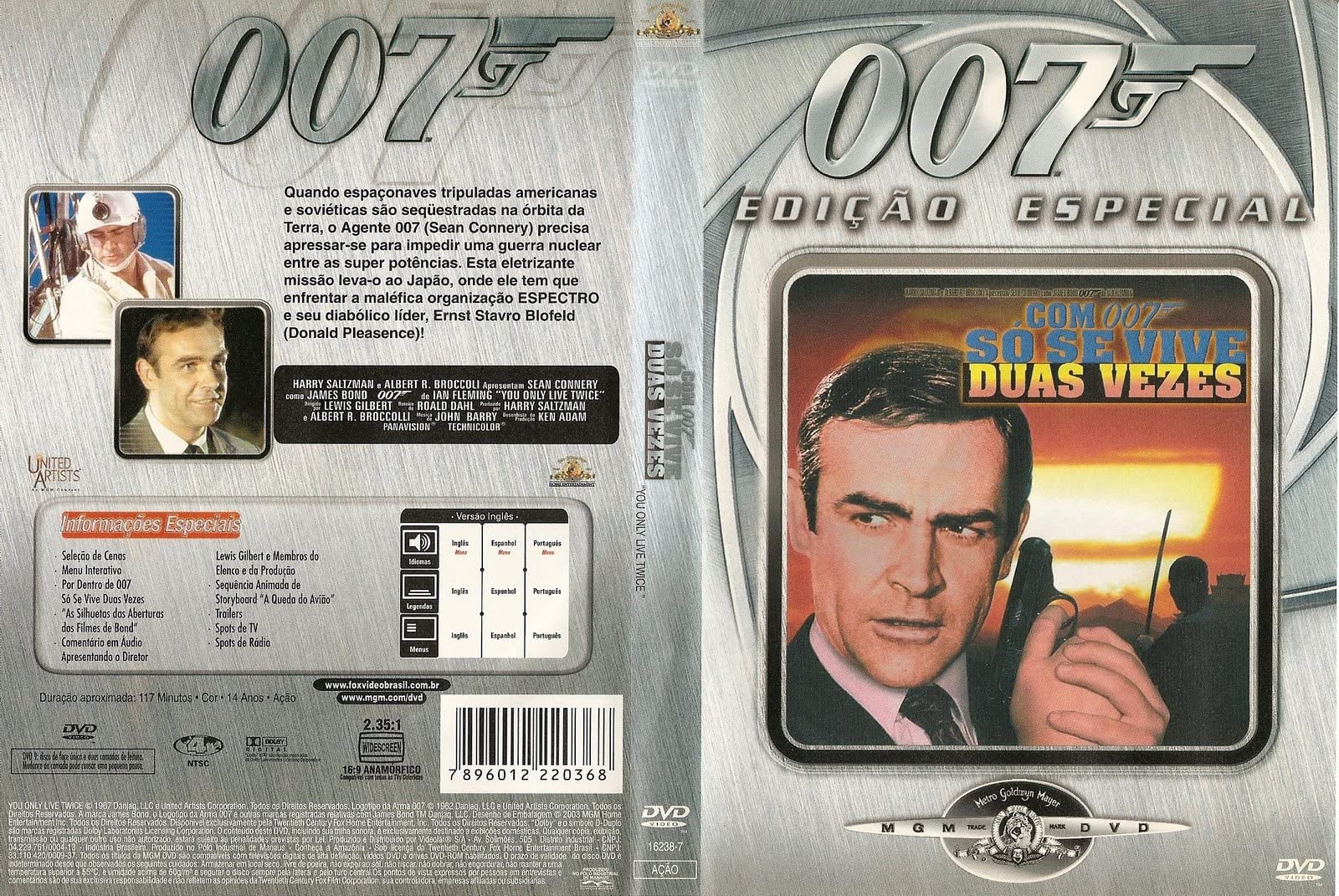 007 com 007 so se vive duas vezes edicao especial dvd | Amazon.com.br