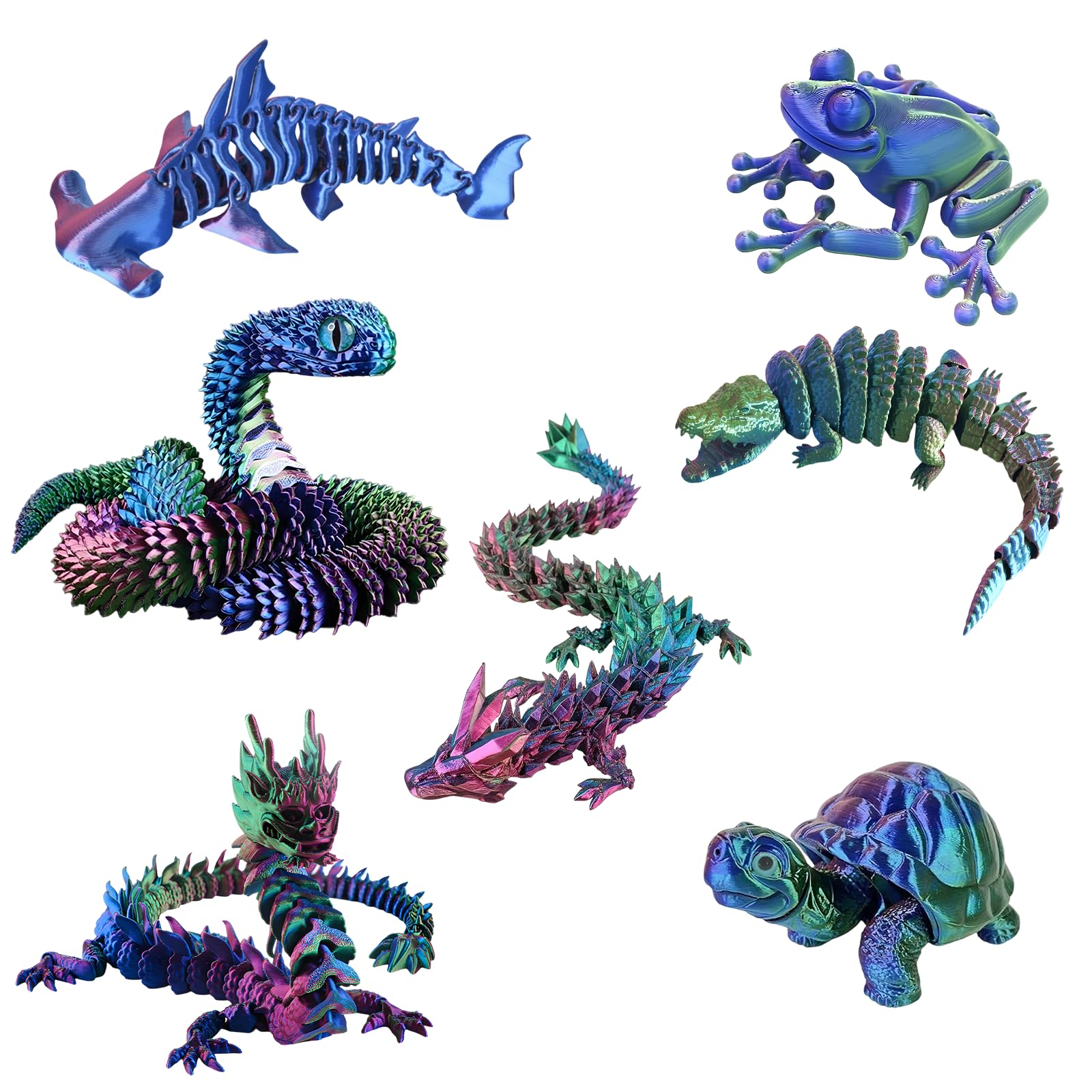 3D Printed Dragon, 3d Printed Animals