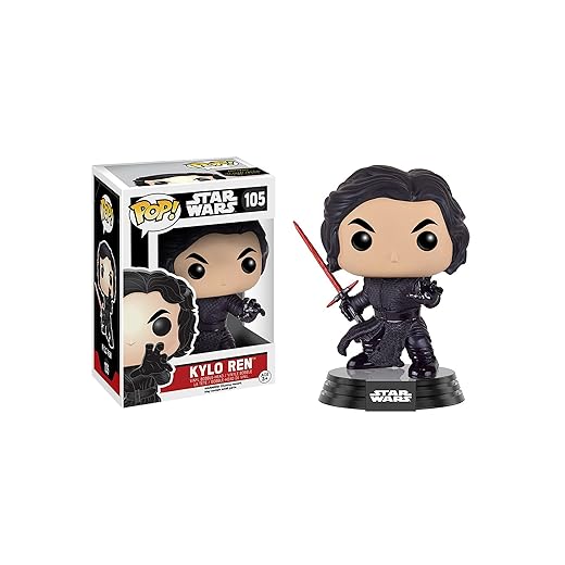 Funko Pop Star Wars: Episode 7: The Force Awakens Figure - Kylo Ren (Fighting Pose)